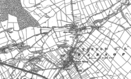 Old Map of Church Warsop, 1895