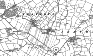 Old Map of Church Westcote, 1900 - 1919