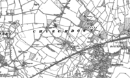 Old Map of Churchdown, 1883 - 1884