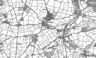 Old Map of Churchinford, 1903 - 1929