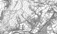 Old Map of Churchmoor Rough, 1883