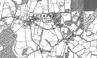 Old Map of Chute Standen, 1909 - 1923