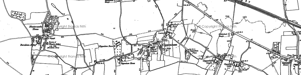 Old map of Lynch Hill in 1897