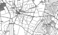 Old Map of Clanfield, 1908