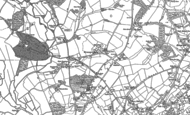 Old Map of Clapgate, 1887 - 1900