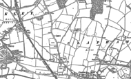 Old Map of Clapham, 1882