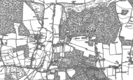 Old Map of Clapham, 1896 - 1909