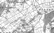 Old Map of Clapton in Gordano, 1883