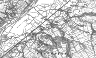 Old Map of Claughton, 1910