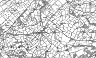 Old Map of Clawdd-newydd, 1899