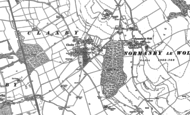 Old Map of Claxby, 1886 - 1887