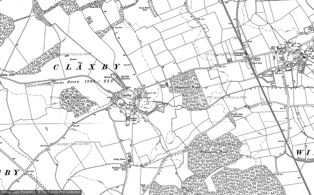 Claxby St Andrew, 1887