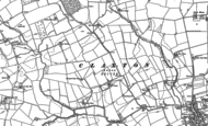 Old Map of Claxton Grange, 1914