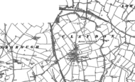 Old Map of Claydon, 1885 - 1904