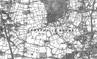 Old Map of Clayton-le-Woods, 1893