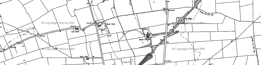 Old map of Cleatham in 1885