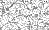 Old Map of Cleedownton, 1883 - 1888
