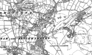 Old Map of Cleeve Hill, 1883