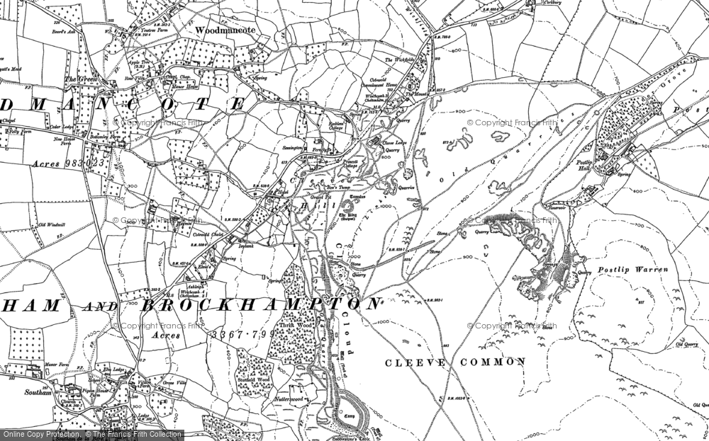 Cleeve Hill, 1883