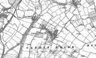 Old Map of Cleeve Prior, 1883 - 1884
