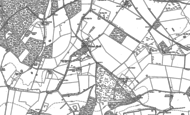 Old Map of Clench Common, 1899