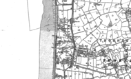 Old Map of Cleveleys, 1910 - 1931