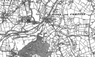 Old Map of Clifton, 1880 - 1898