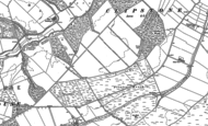 Old Map of Clipstone, 1884