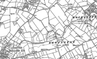 Old Map of Clipstone, 1900