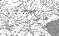 Old Map of Cloford, 1884 - 1902
