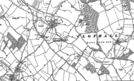 Old Map of Clothall, 1896 - 1897