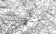 Old Map of Clow Bridge, 1892