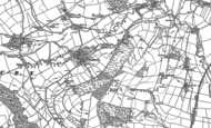 Old Map of Clunbury, 1883