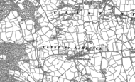 Old Map of Clyst St Lawrence, 1887 - 1888