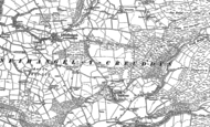 Old Map of Cnwch Coch, 1886 - 1904