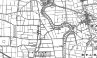 Old Map of Coates, 1885 - 1898