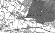 Old Map of Cobham, 1895