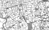 Old Map of Cockerham, 1910