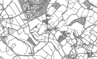 Old Map of Cockernhoe, 1879 - 1922