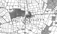 Old Map of Coddington, 1884 - 1899