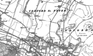 Old Map of Codford, 1899