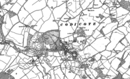 Old Map of Codicote, 1897
