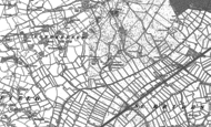 Old Map of Coedkernew, 1899 - 1916