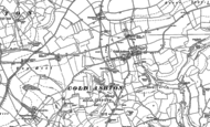 Old Map of Cold Ashton, 1881 - 1902