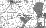 Old Map of Cold Brayfield, 1899 - 1948