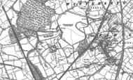 Old Map of Cold Hiendley, 1891