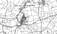 Old Map of Cold Overton, 1902
