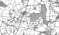 Old Map of Colliers End, 1895 - 1897