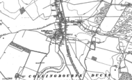 Old Map of Collingbourne Ducis, 1899 - 1923