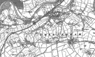 Old Map of Collingham, 1888 - 1892